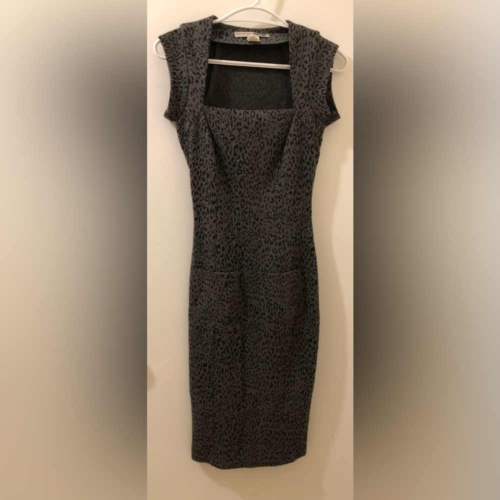 Retro Necessary Objects Leopard Print Dress